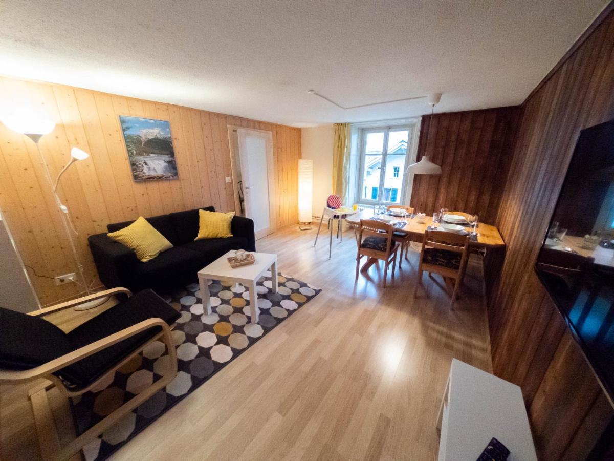 Ferienwohnung Meiringen "Engelhorn" Buitenkant foto